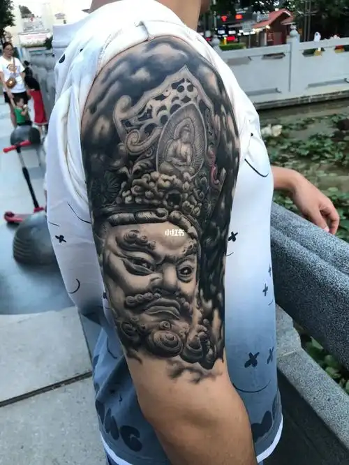 多闻天王遮盖旧图