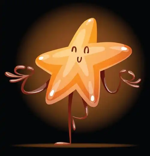 滑稽闪亮的金星沉思