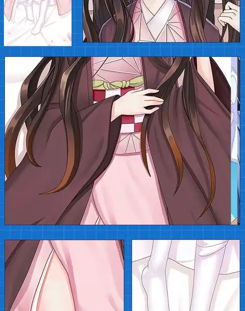 蝴蝶忍周边谷子 等身抱枕鬼灭之刃定制炭治郎祢豆子动漫周边蝴蝶忍