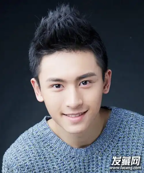 男生帅气脸型与发型的最佳搭配 蓬松齐刘海短发发型