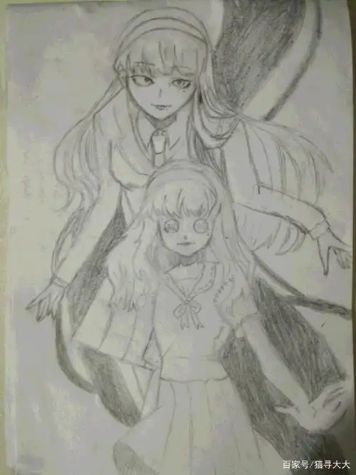 第五人格:小学生描绘不同形象的"川上富江"!这个女人很着迷!