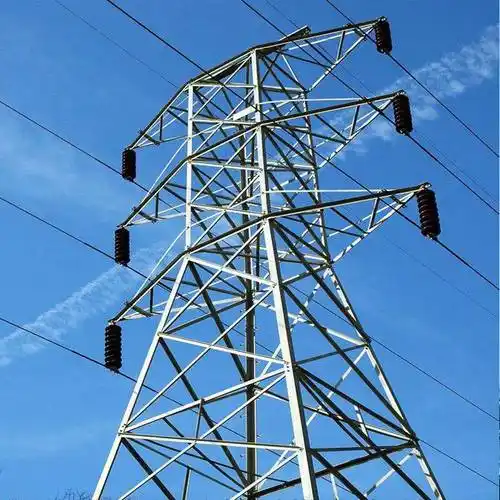 电力塔厂家 角钢电力塔 单管电力杆输电构架输电线路 电力铁塔