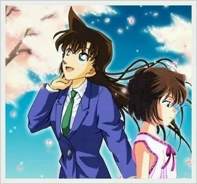 毛利兰与灰原哀的图片