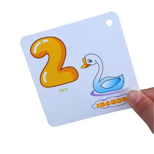 幼儿园数学启蒙早教识数玩具3-6岁宝宝识字卡0-100儿童数字卡片