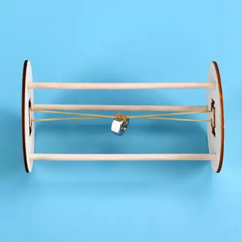 包邮胡克自制diy滚轮儿童科学实验发明创意定律科学实验