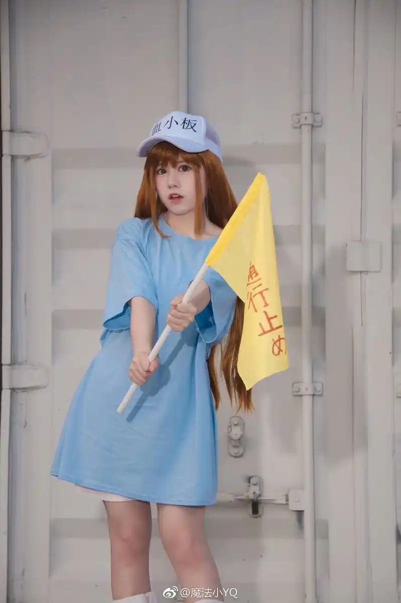 盘点《工作细胞》六大血小板的cos,图1可爱,但最萌的还是小学生