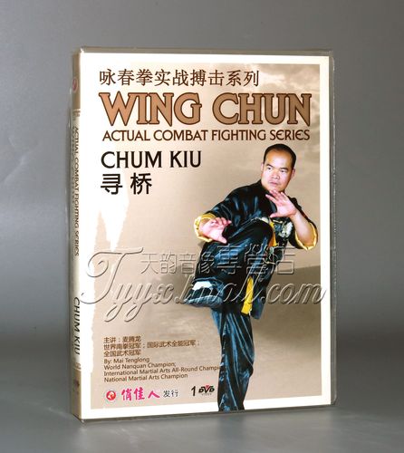 正版 咏春拳实战搏击系列 寻桥 1dvd 麦腾龙