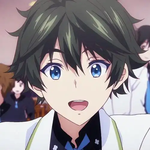 动漫男生头像# 二转注明:一只愚墨_st 番:无彩限的怪灵世界 一条晴