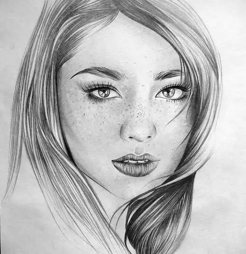 用铅笔分阶段画一个女孩的脸(22张)|素描|肖像|手工|画画_网易订阅