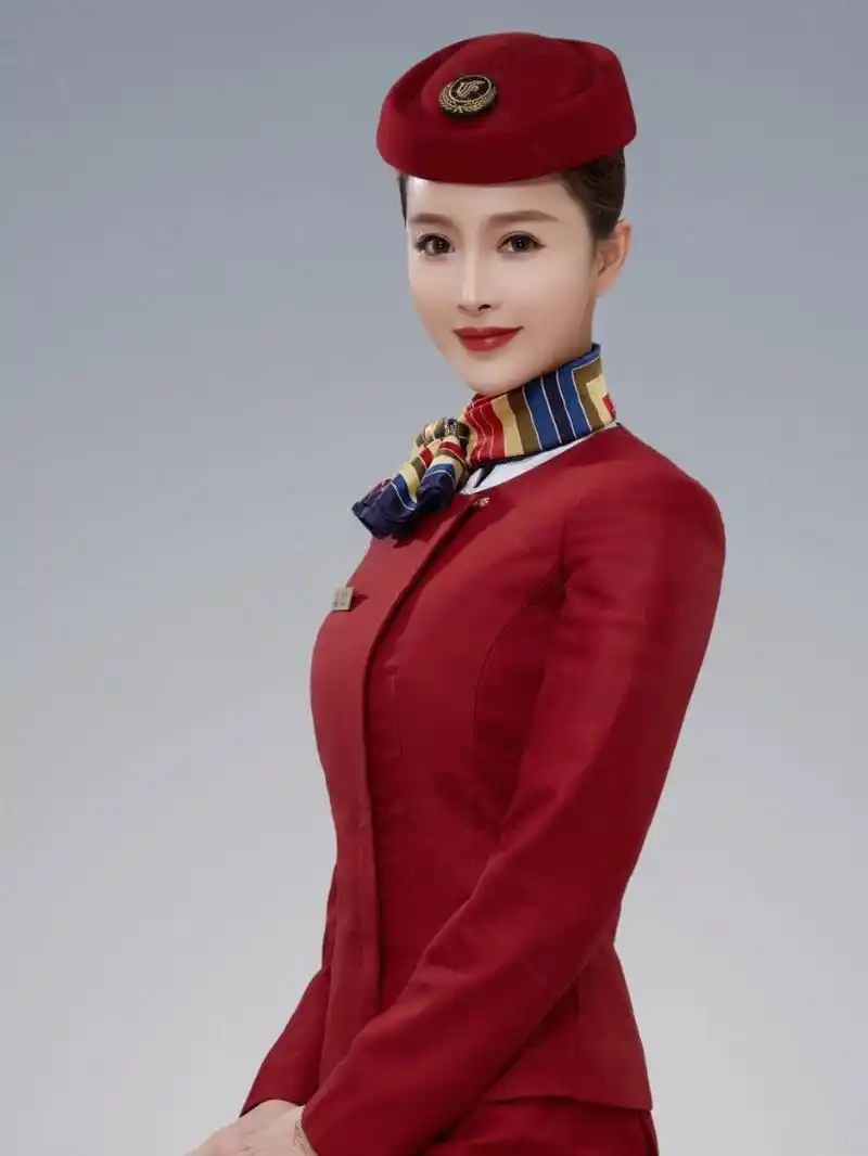 形象照i空姐形象照 来看看我们给国航航花拍的形象照!