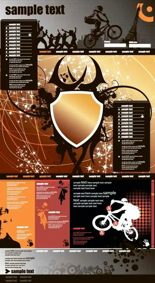 网站模板矢量设计素材-高清图片-摄影照片-寻图免费打包下载