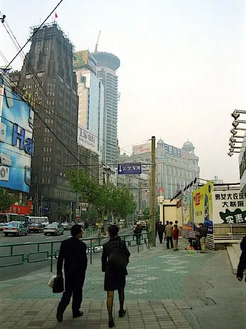 90年代的上海老照片,我们曾经的生活