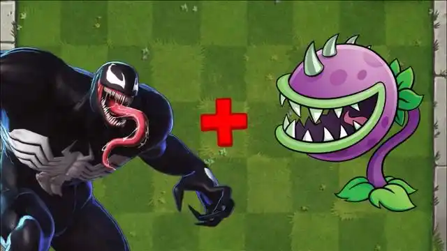 食人花与毒液合体对战僵尸大军,打得僵尸屁滚尿流,场面简直太惊险!