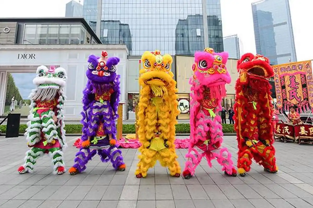 深圳舞狮队151x2333x2322开业舞狮醒狮舞龙梅花桩舞狮乔迁舞狮表演