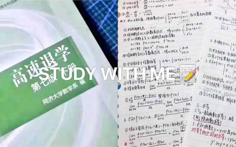 寒假vlog|拒绝高速退学 和我一起学高数吧