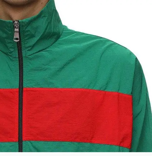 【包税】gucci/古驰 20春夏 男装 服装 多色尼龙长袖运动外套短款