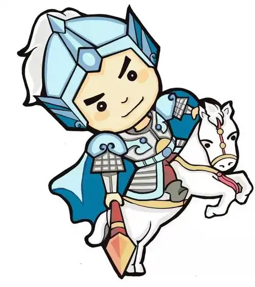 【钱币鉴赏】卡通赵云异形银币,太萌了!