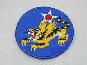 二战wwii 第十四航空队/飞虎队/avg 臂章/徽章 9厘米