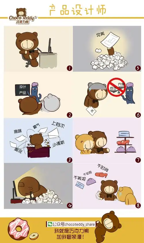 巧克力熊不能错过的漫画