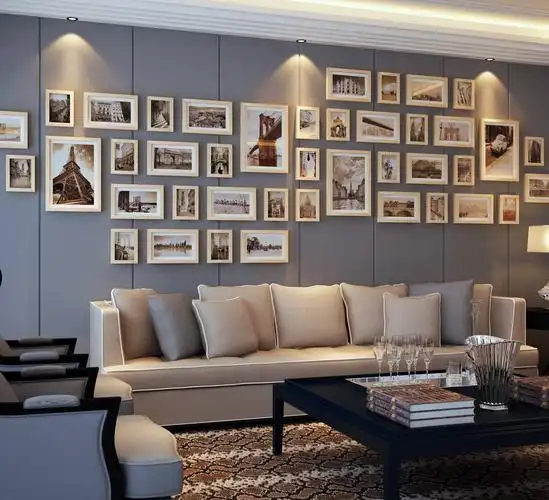 如何进行照片墙设计相框墙效果图欣赏