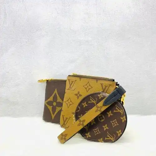 lv路易威登老花三合一零钱包19111成