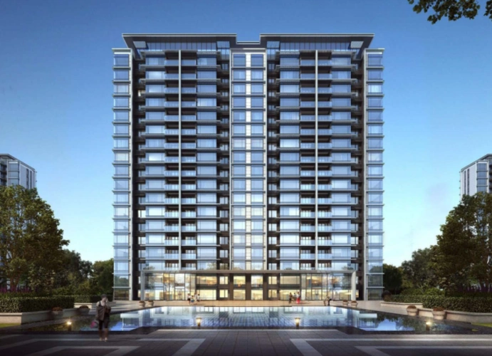 [重庆]现代风格高层洋房豪宅建筑方案设计