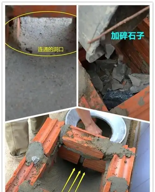 隔壁大爷手太巧了,院子用空心砖砌个灶台,能烧3个锅做饭好好吃