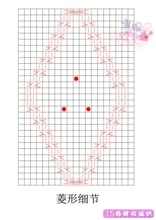 大气菱形花女童棒针斗篷编织方法,很赞!|棒针编织图解