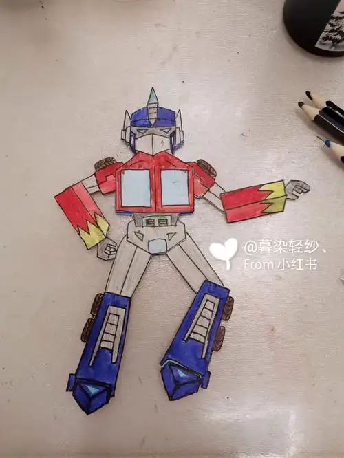 擎天柱纸片人非教程