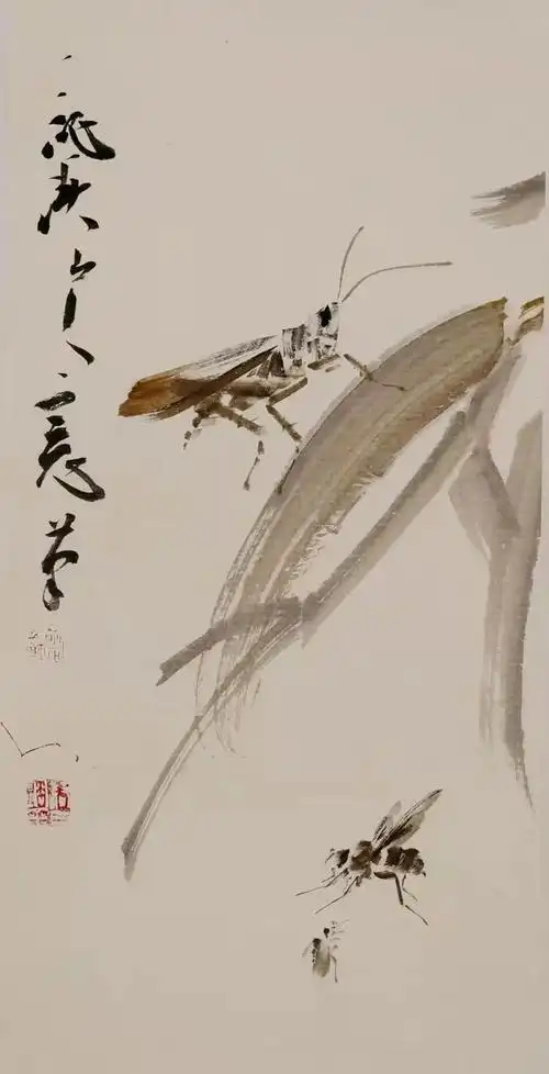 中国近现代名家║胡石花鸟作品