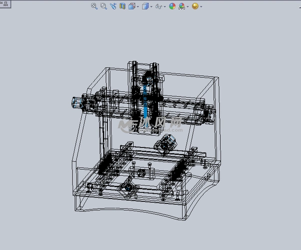 3d打印机(定制)设计模型图 - 机械设备图纸 - 沐风网