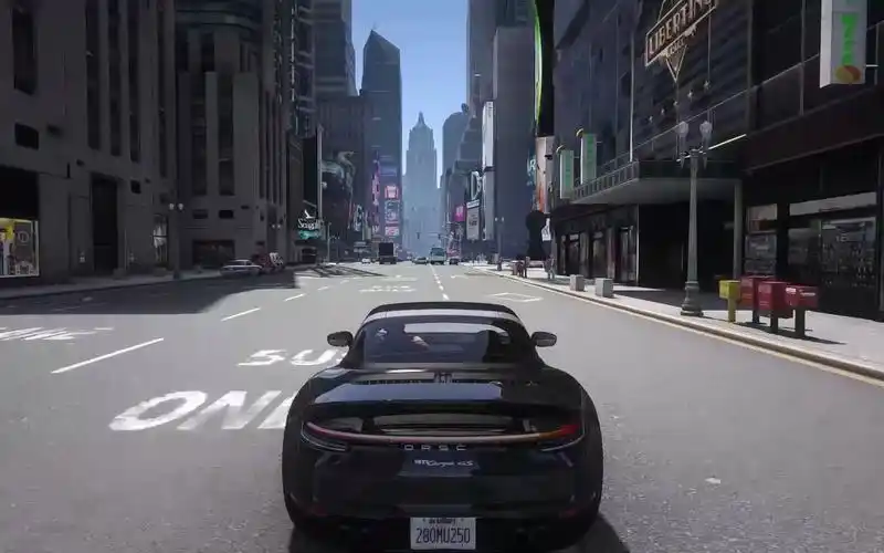 活动作品gta4自由城在不同引擎下的表现