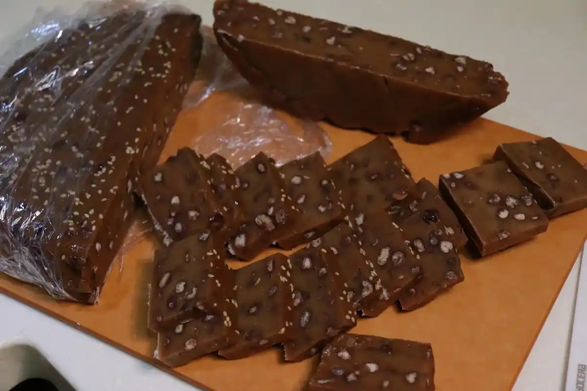 台湾年味之一红豆年糕