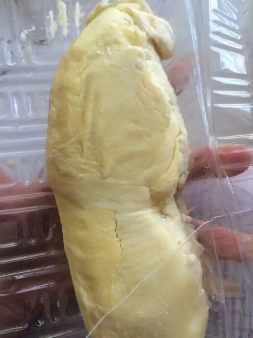 榴莲如果快坏了会咋样!请给图看看!