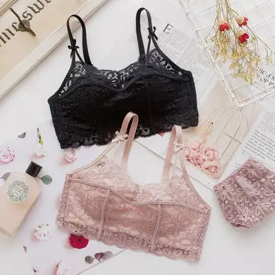 莎琪儿抹胸式蕾丝防走光聚拢半杯文胸套装 商品反馈