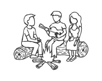 人物组合简笔画图片 人物组合简笔画图片小学