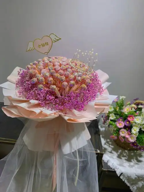 棒棒糖花束