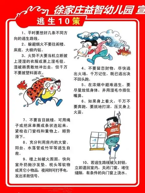 益智幼儿园高温天气火灾防范和防溺水安全教育