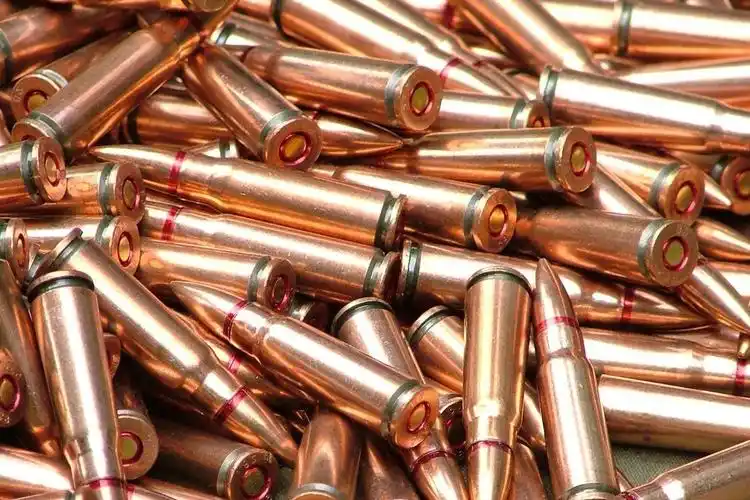 令人敬畏的武器各种类型的子弹