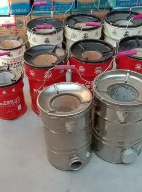 蜂窝煤炉子家用室内农村老式煤球炉搬家过火地摊烧烤炉炭炉打边炉