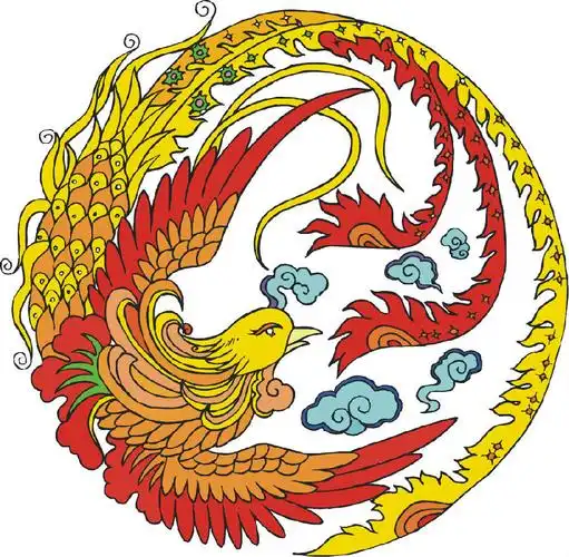 动动手学描金凤凰图腾