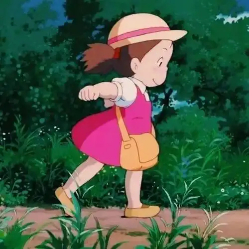 龙猫中可爱的小梅