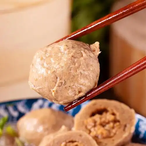 潮味码头撒尿牛丸爆汁包心牛肉丸潮汕正宗手工牛丸