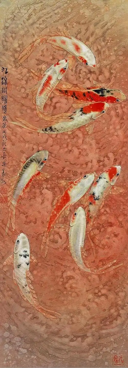 陈义水画鱼2 - 聚宝庙人 - 淡 静 博 客