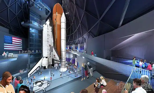 california science center air & space museum : large format