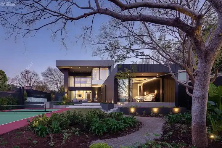 低奢优雅的别墅设计,绿色生活的起点,别墅设计,建筑设计