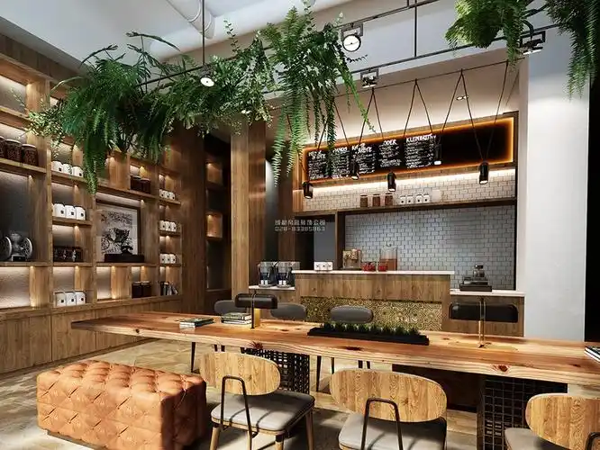 有情调的咖啡厅装修效果图