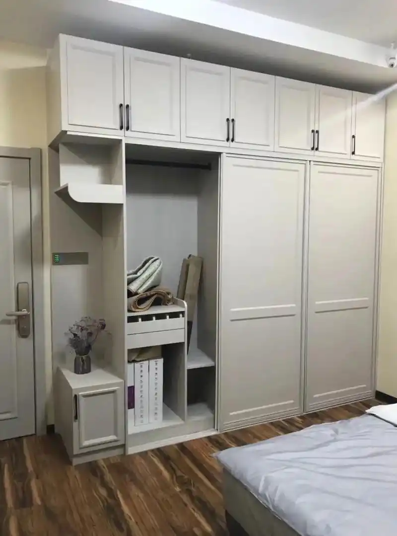 10款推拉门衣柜效果图展示.#旭森木业 #全屋定制工厂10款 - 抖音