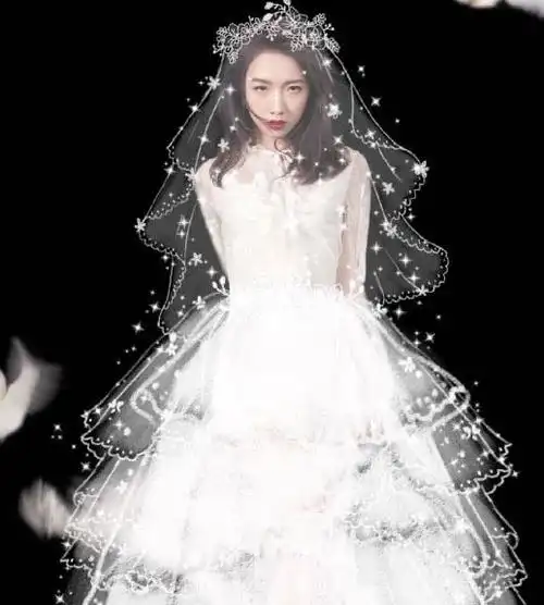 有一种美叫孟美岐穿婚纱,照片放大后,网友:我想把她娶回家!