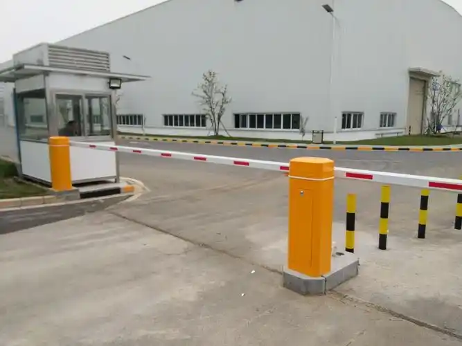 百胜智能道闸306直杆道闸挡车器起落杆停车场设备